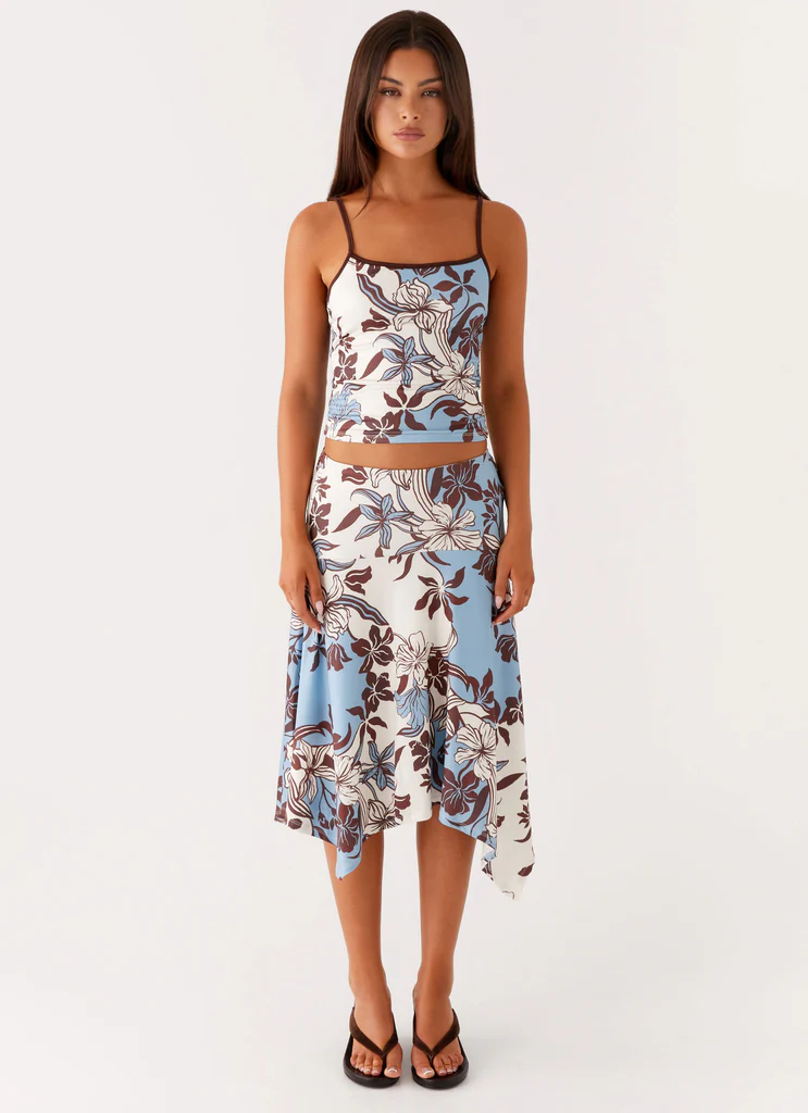 Top cami Skye - Blossom Bluewood