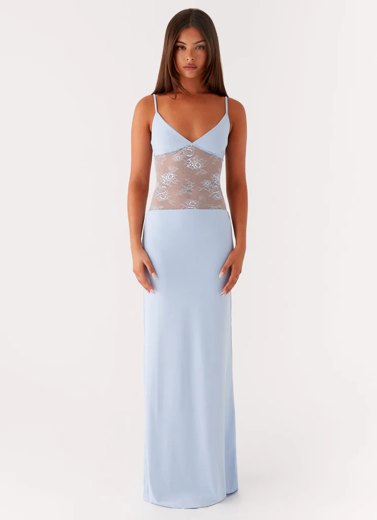 Robe Maxi Envy - Bleu