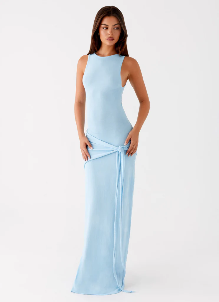 Robe Maxi Leona – Turquoise Robe Maxi Leona - Turquoise