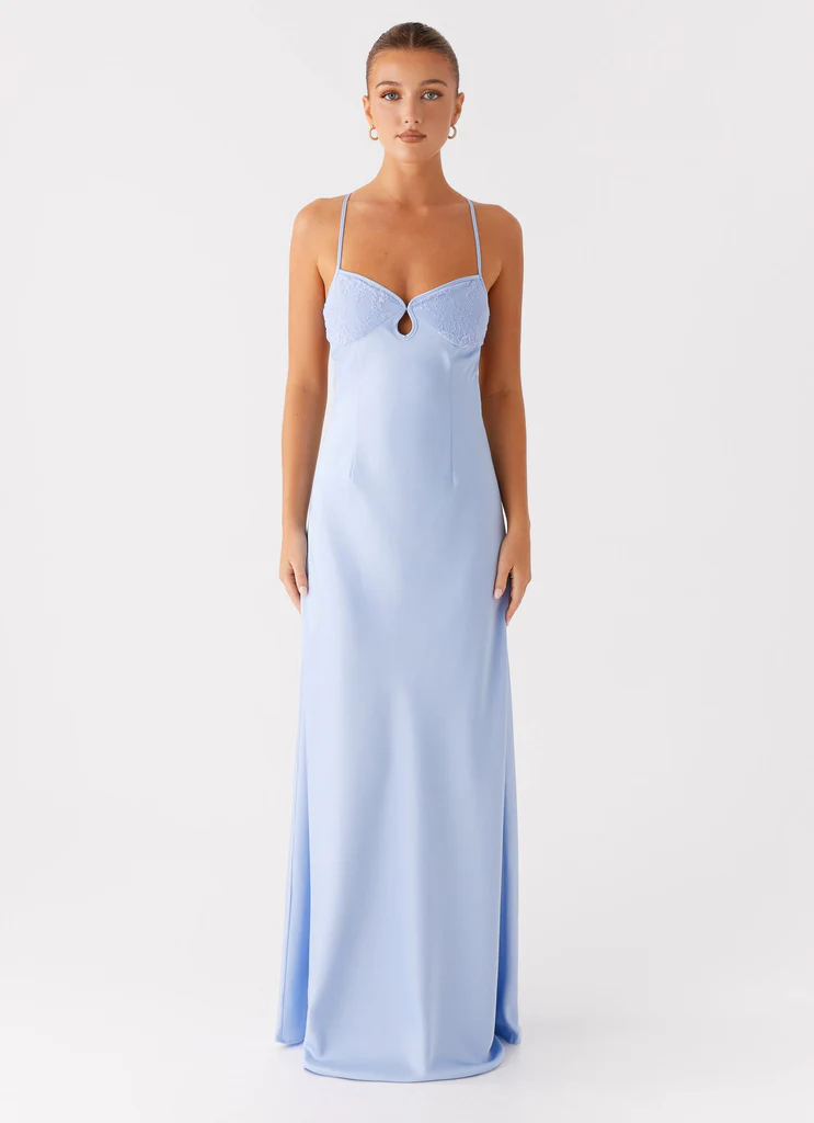Robe Maxi Joanie - Bleu