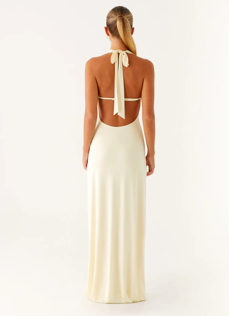 Robe maxi Spirit – Jaune Robe maxi Spirit - Jaune