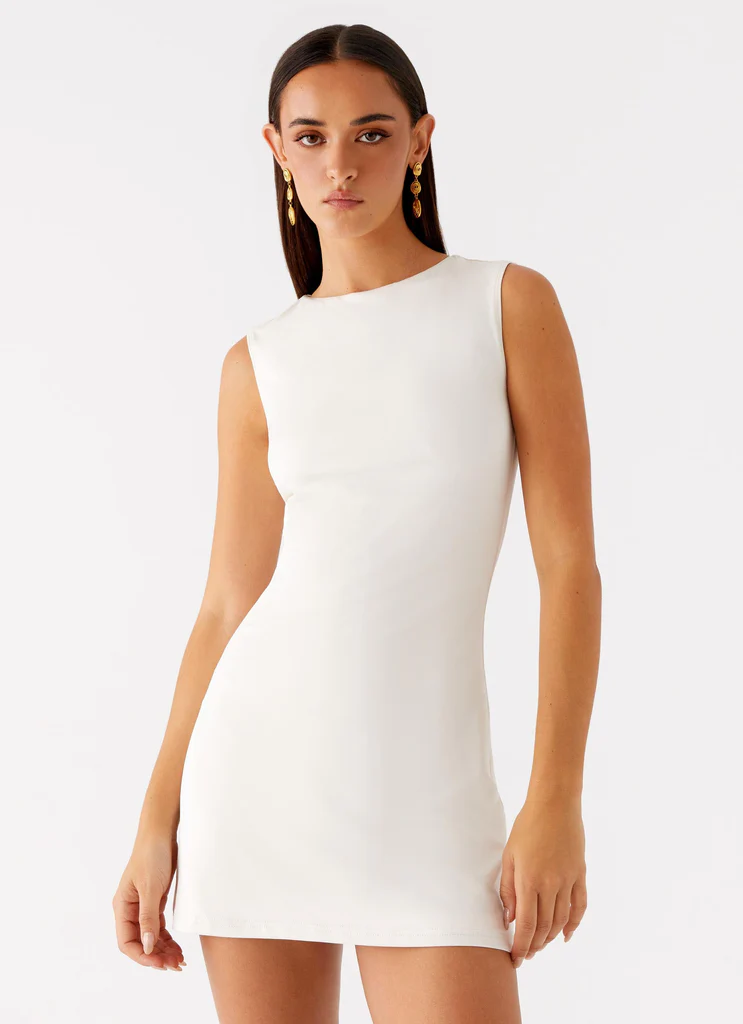 Robe Mini Shai Pearl - Ivoire