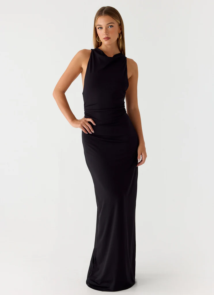 Robe Maxi Hidden Agenda - Noir