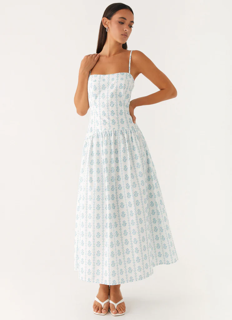 Robe Midi Amelie - Imprimé Sweet Daydream