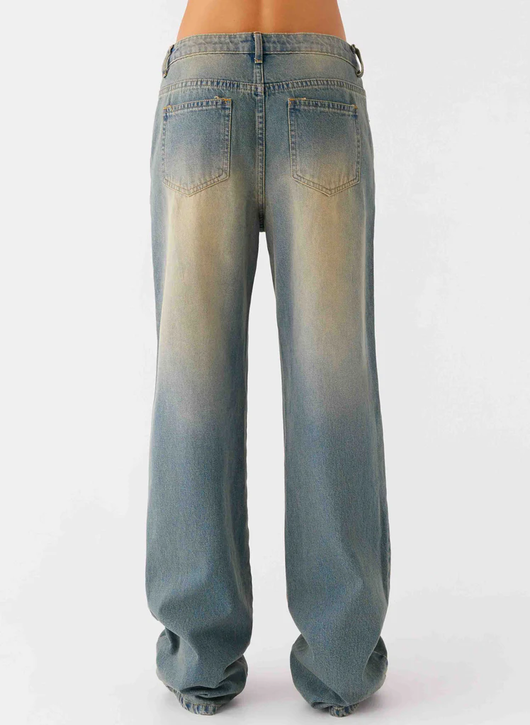 Jean Denim Droit San Diego - Lavage Bleu
