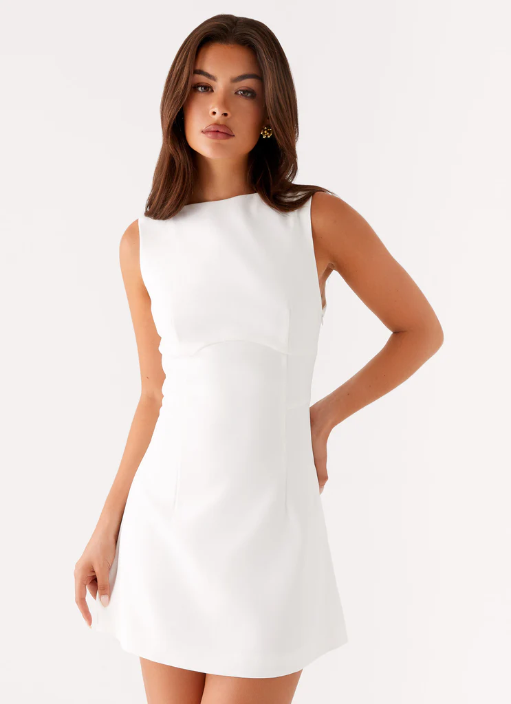 Robe Mini Lulita - Blanc