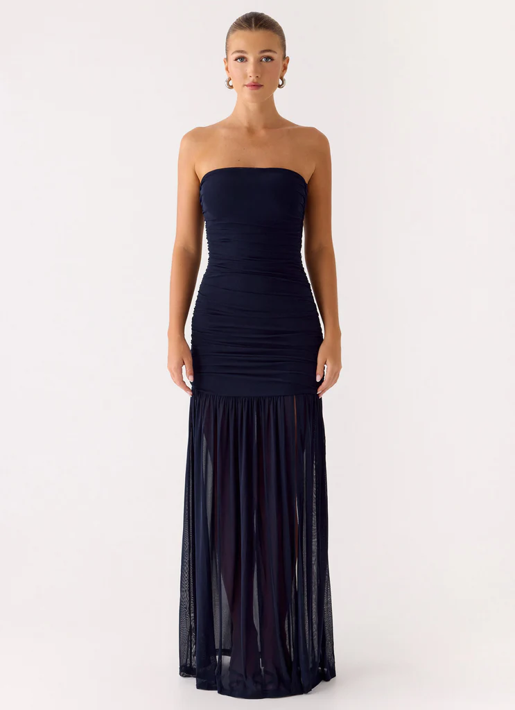 Robe Maxi Savaya - Bleu Nuit