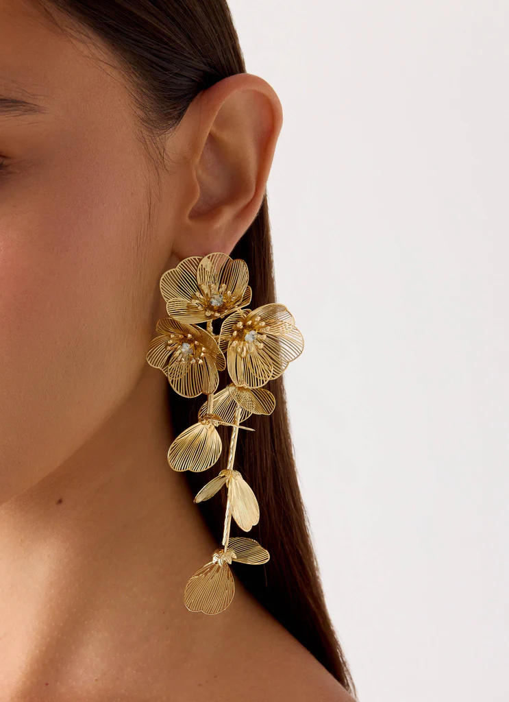 Boucles d'oreilles Lumiere - Or
