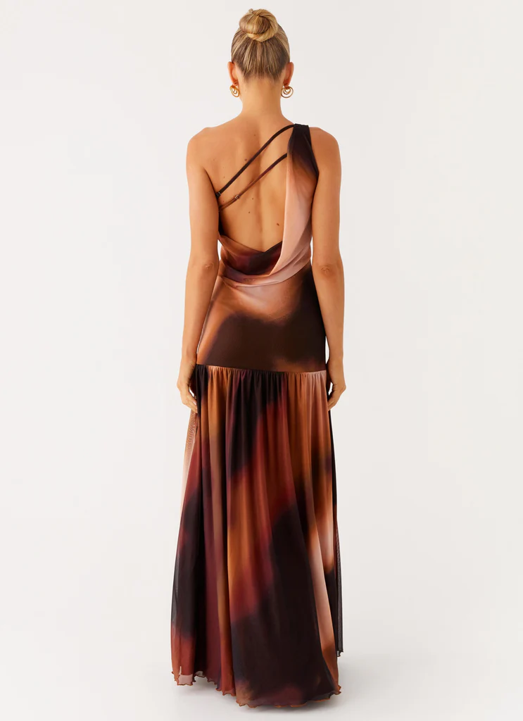 Robe Maxi Carlina - Gris foncé