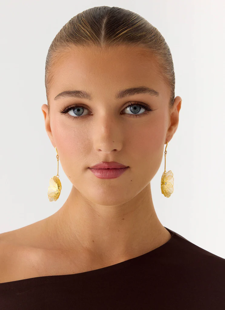 Boucles d'oreilles Violet Hour - Or
