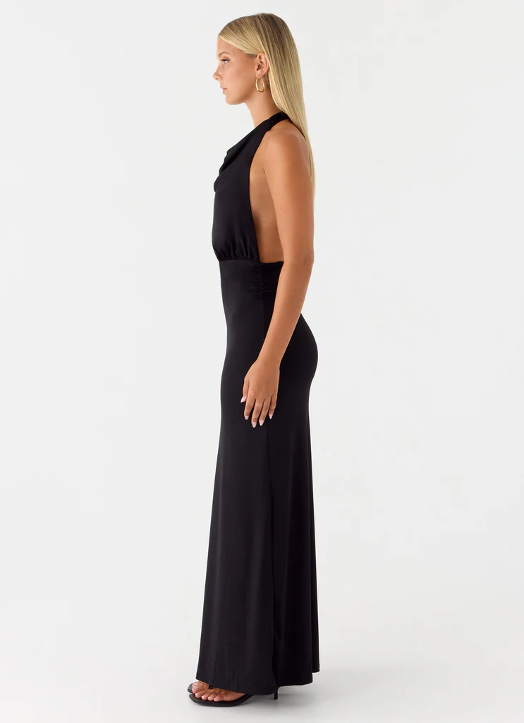 Robe Maxi Crazy Over Me - Noir