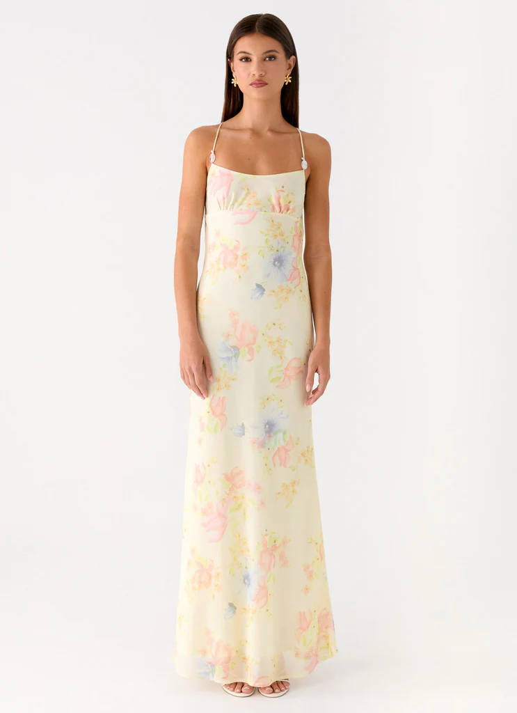 Robe Maxi Cabello - Printemps Prés