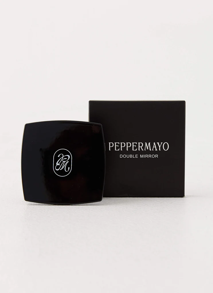 Miroir à maquillage Peppermayo - Noir