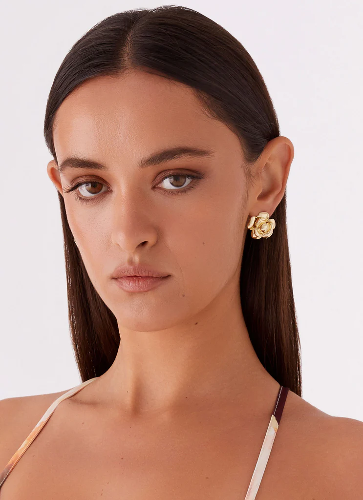 Boucles d'oreilles Pretty In Bloom - Or