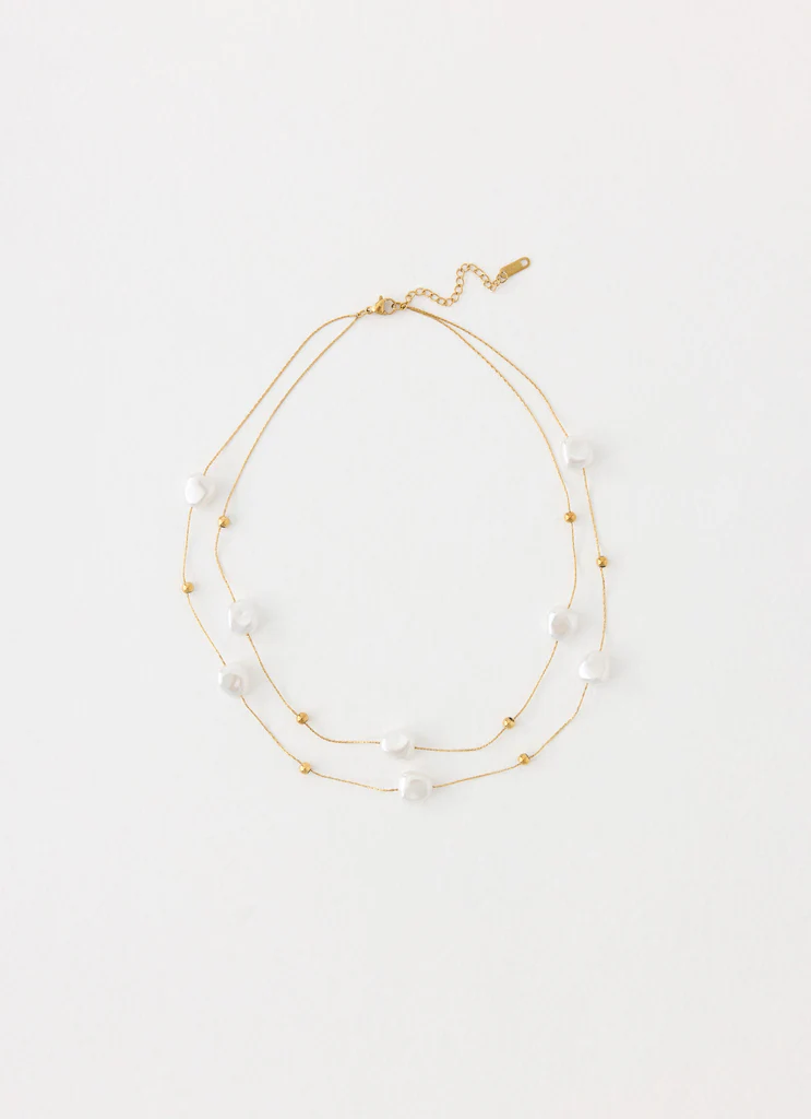 Collier Perle Serena - Perle/Or