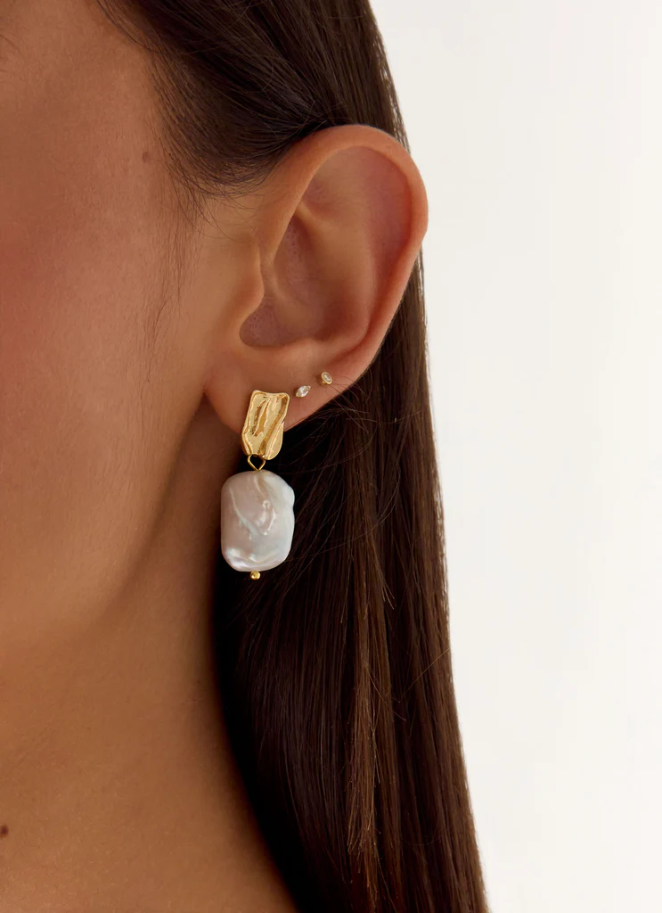 Boucles d'oreilles Soft Ember - Perle