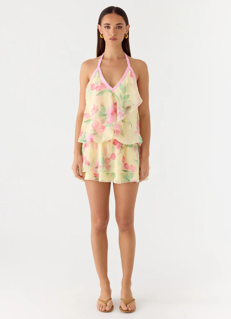 Robe Mini Read Your Mind - Soleil Citron
