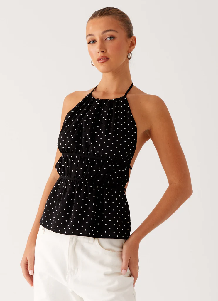 Top Sergio Halter – Tache noire Top Sergio Halter - Tache noire