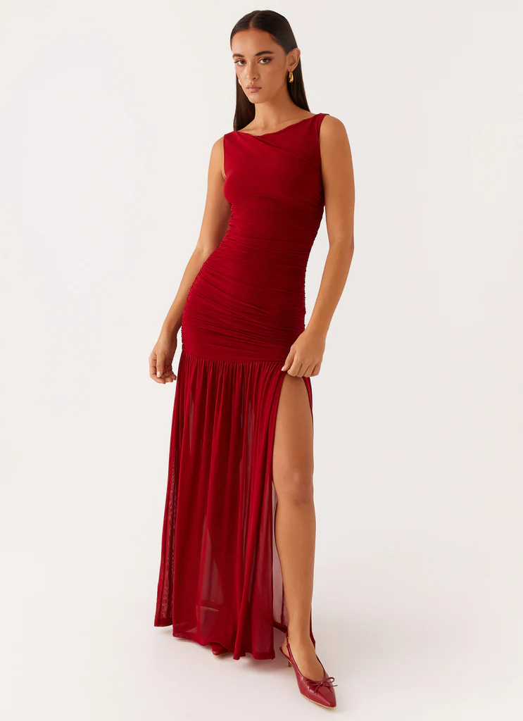 Robe Maxi Manon - Rouge