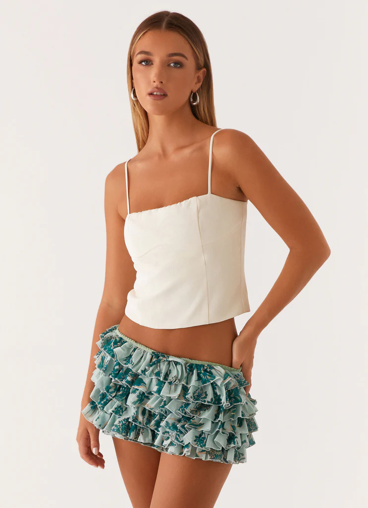 Shorts Entertain Me Bloomer - Floral Cloud Nine