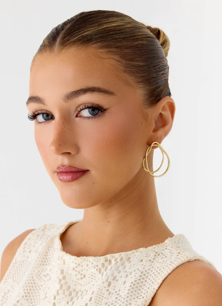 Boucles d'oreilles Cloudform - Or