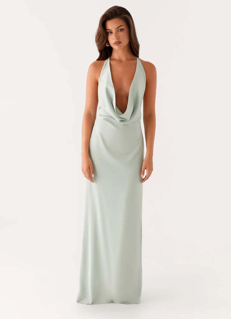 Robe maxi Noemi – Sauge Robe maxi Noemi - Sauge