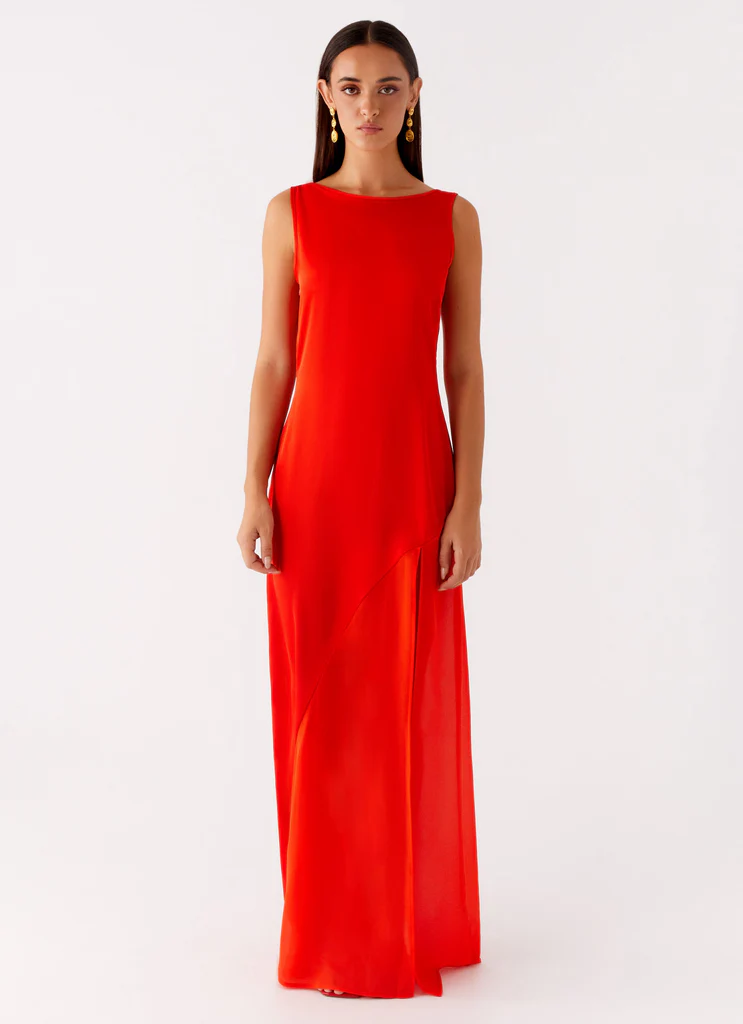 Robe Maxi Ramiro - Rouge