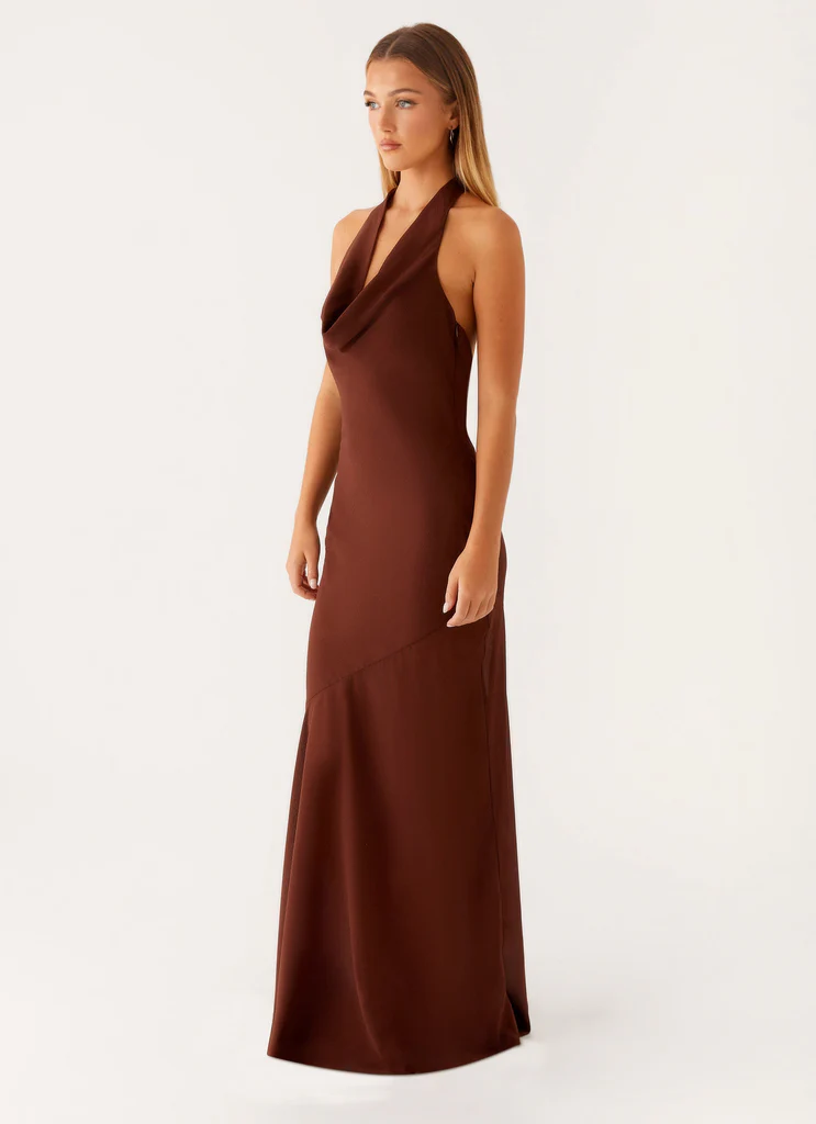 Robe Maxi Sullivan - Chocolat