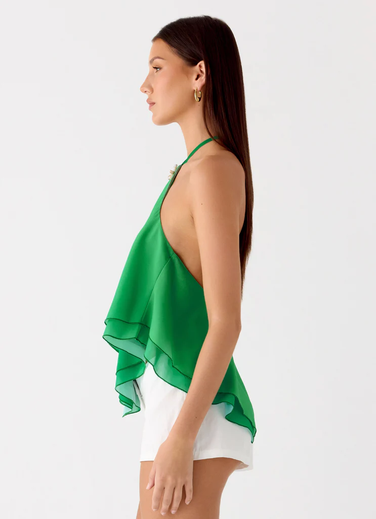 Twin Flame Top – Ombré Vert Twin Flame Top - Ombré Vert
