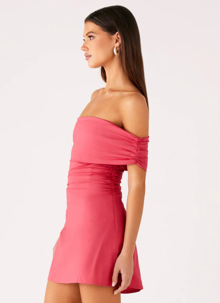Robe Mini Kierra – Corail Robe Mini Kierra - Corail