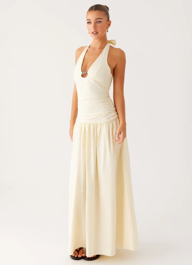Robe Maxi Val - Citron