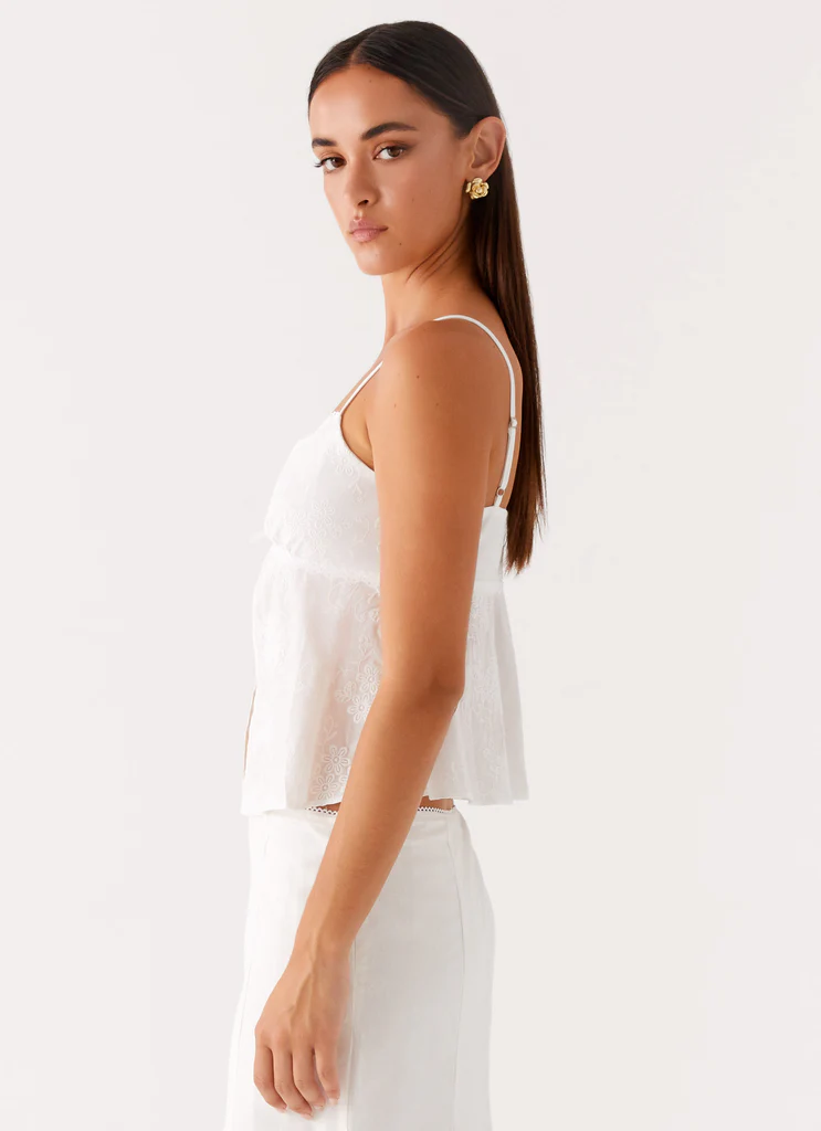 Top Cami Irena - Blanc