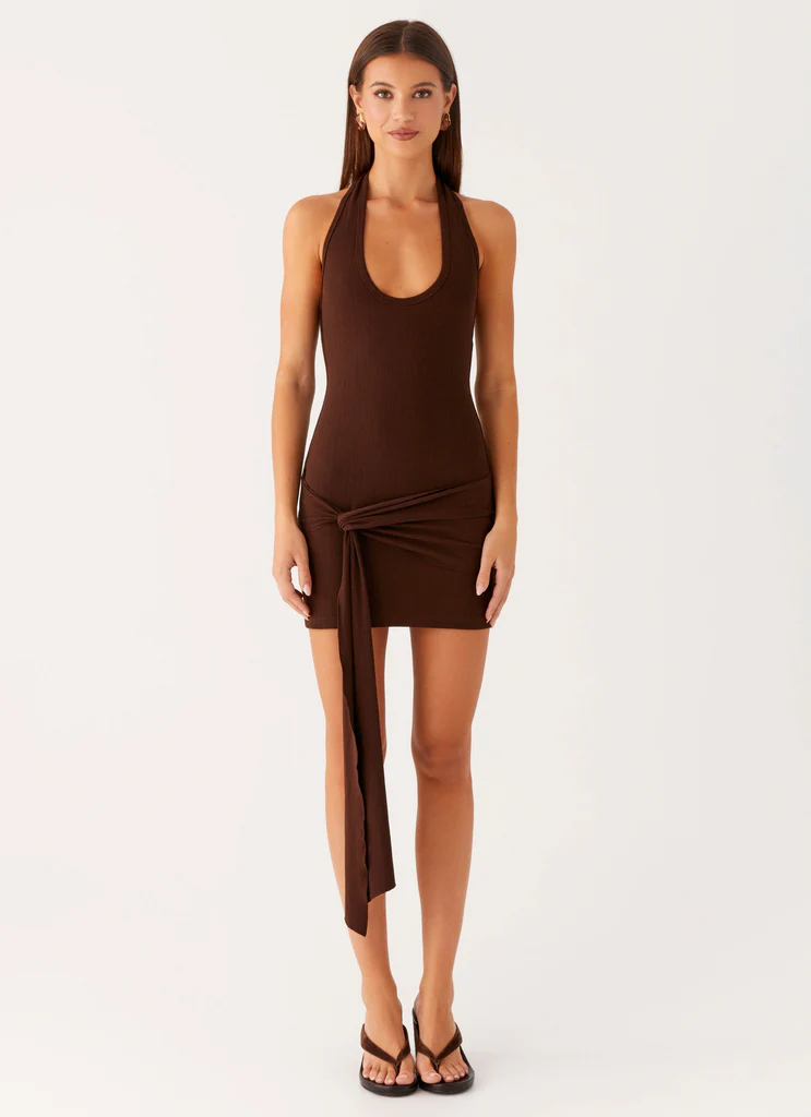 Robe Mini Vedetta - Chocolat