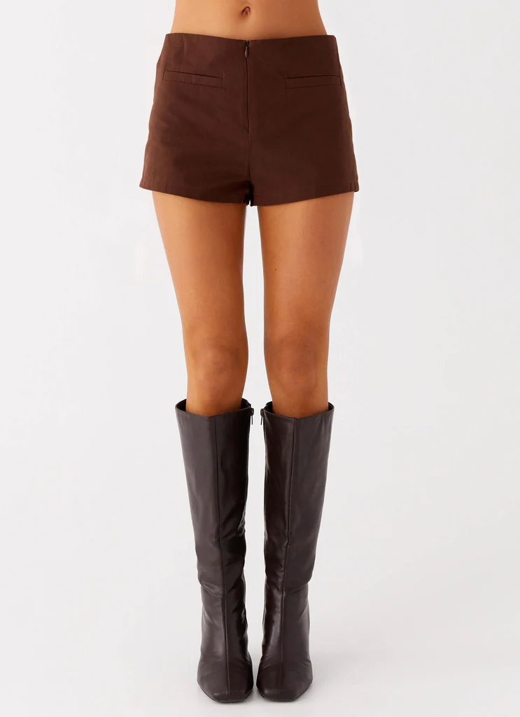 Short Nia Micro - Chocolat