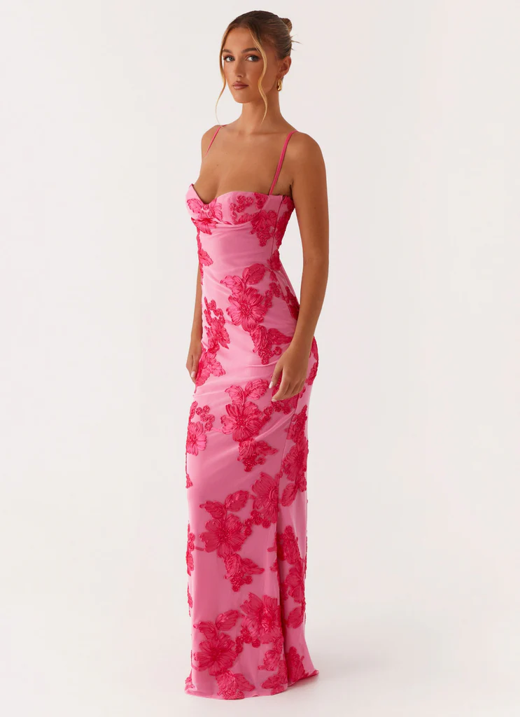 Robe maxi That Girl - Rose