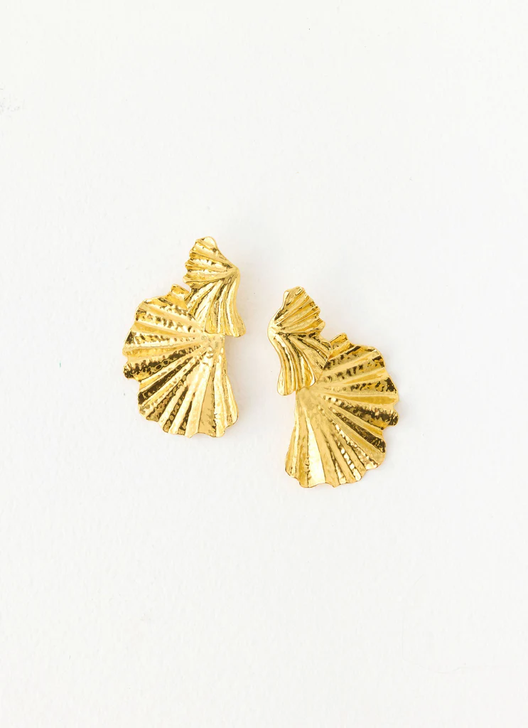 Boucles d'oreilles Spring Whisper - Or