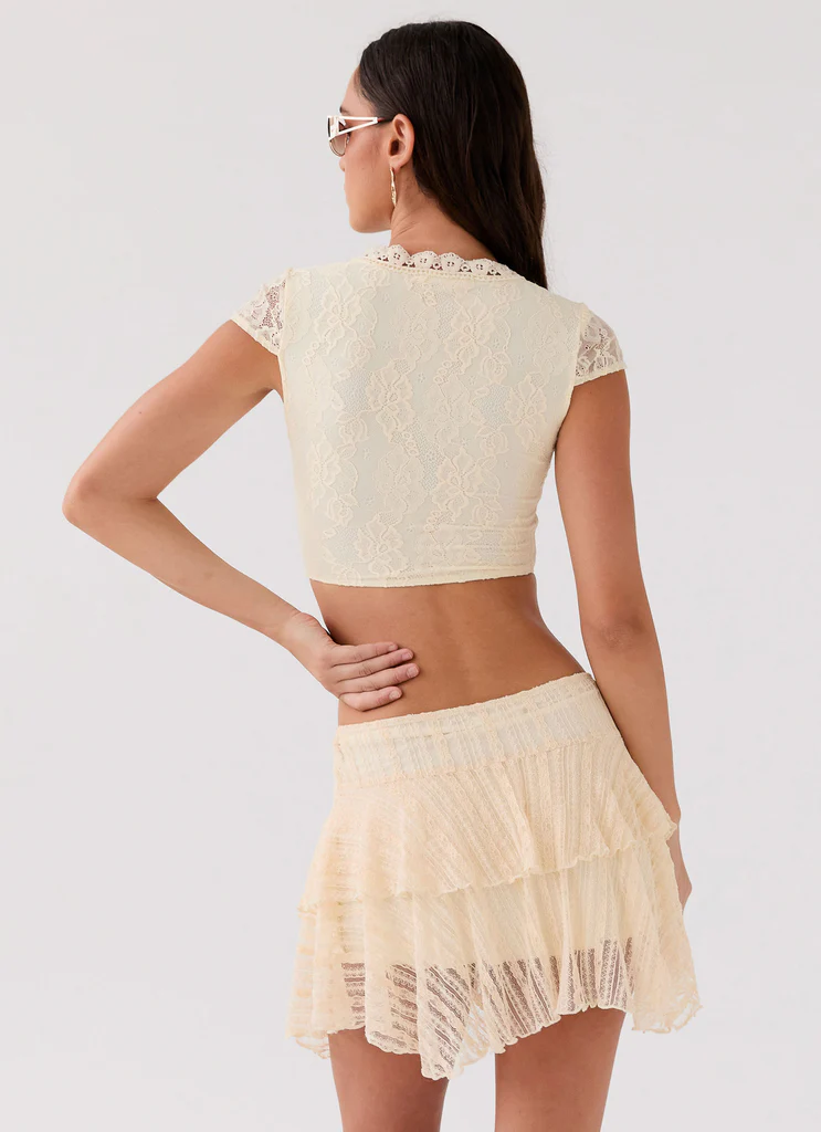 Crop Top Marley - Ivoire