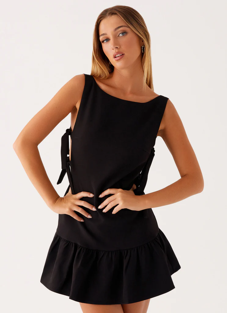 Robe Roux Mini – Noir Robe Roux Mini - Noir