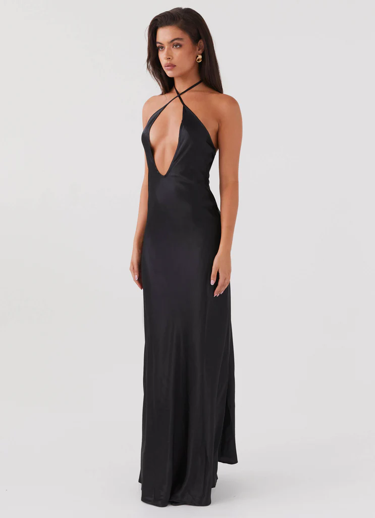 Robe maxi Noir Symphony – Noir Robe maxi Noir Symphony - Noir