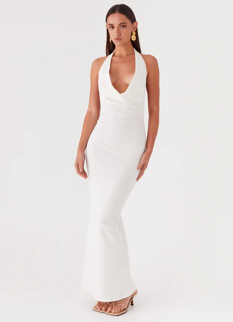 Robe Anella Maxi - Blanc