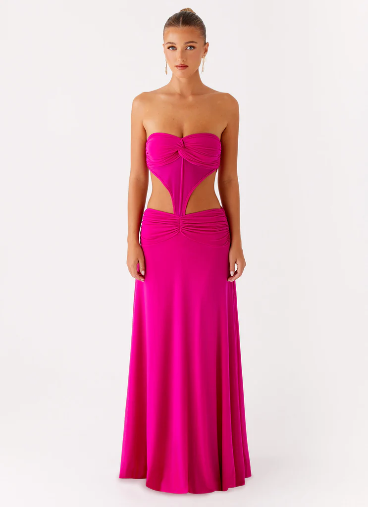 Robe Maxi Carlene - Fuchsia