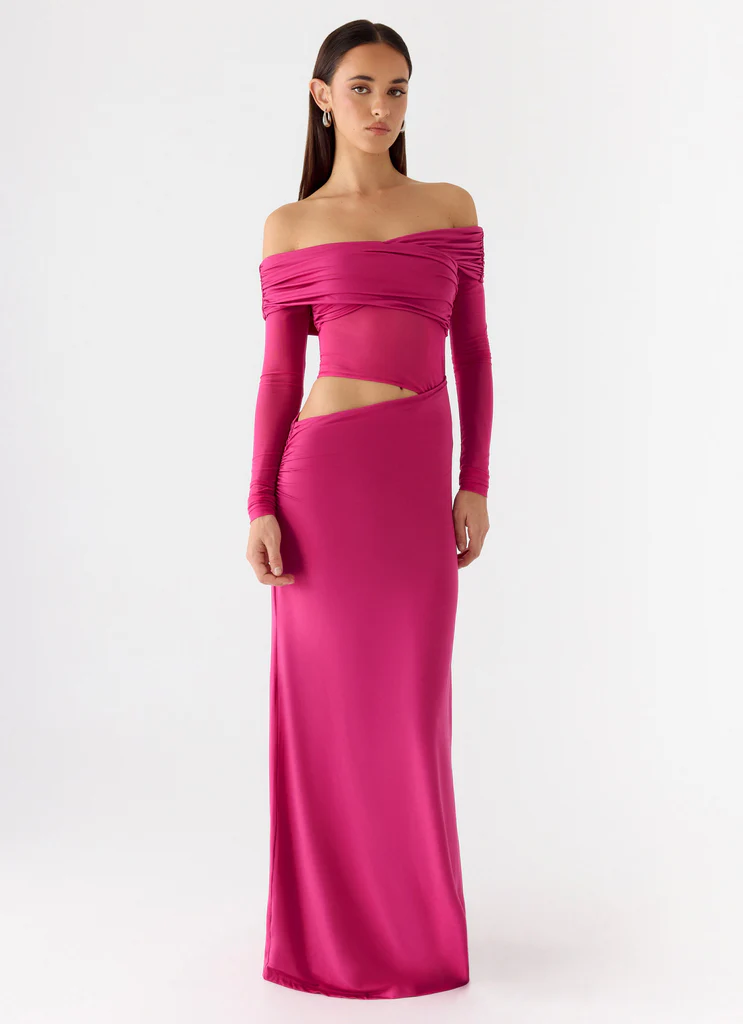 Robe Maxi Kerli - Fuchsia