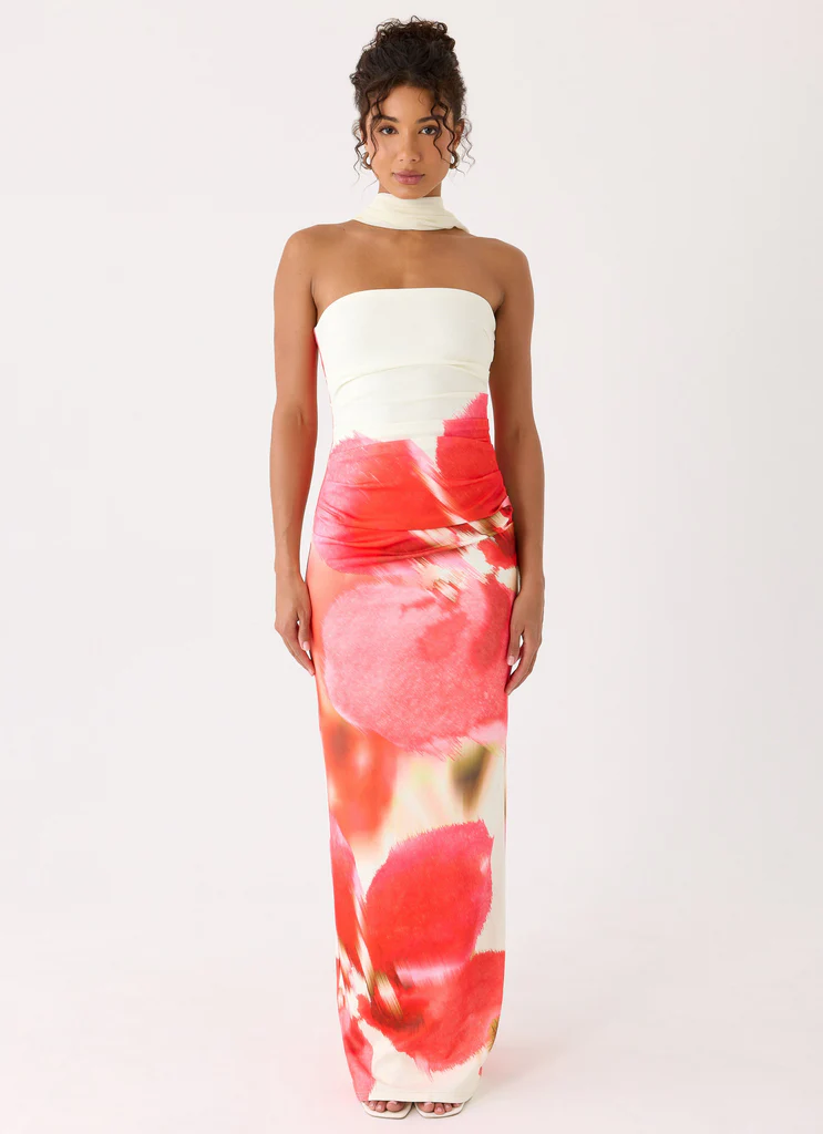 Robe Maxi Libra - Rose Porcelaine