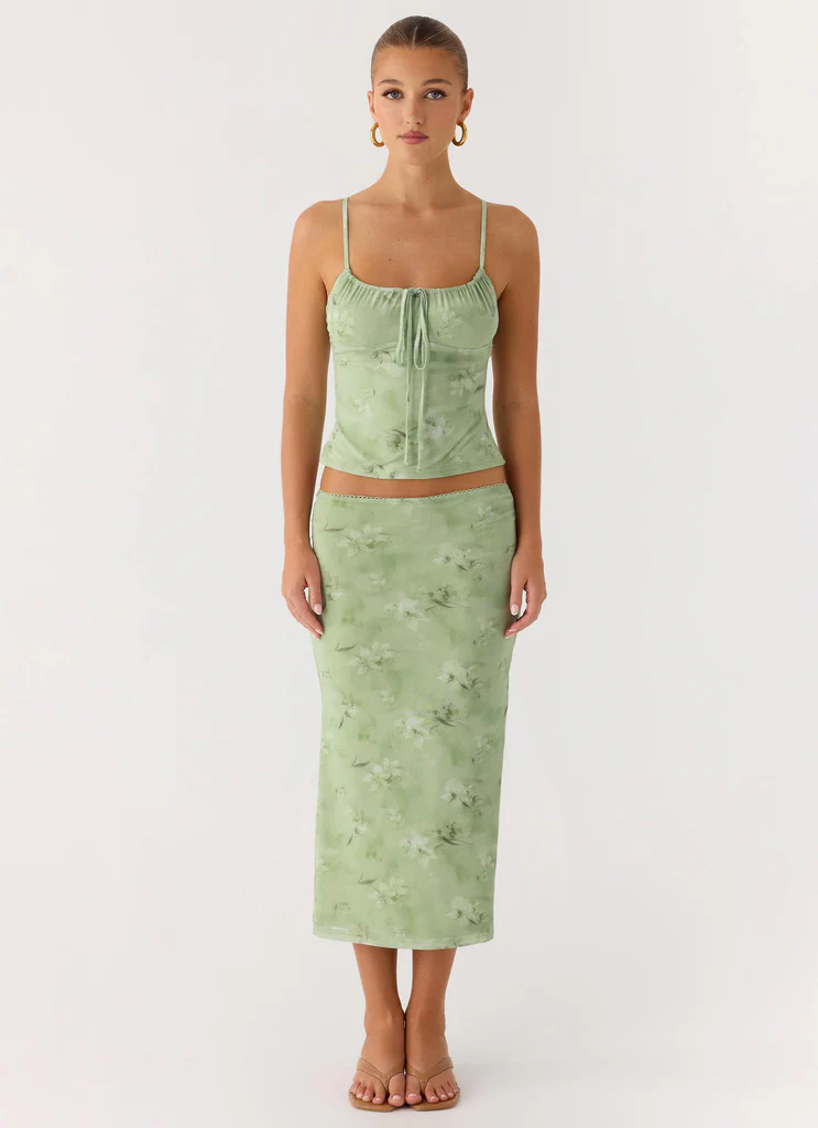 Top Bending My Rules – Lime flou Top Bending My Rules - Lime flou