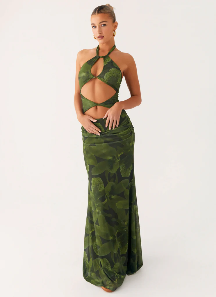 Robe Maxi Tatyana - Floral Tropical