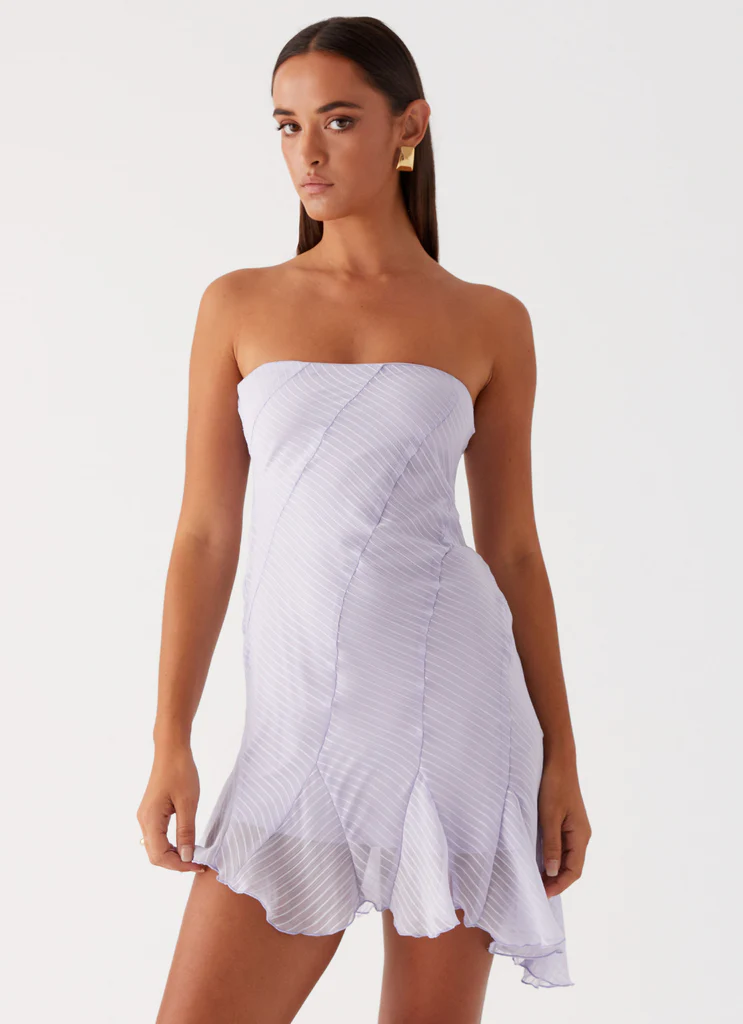 Robe Mini Yolanda – Lavande Robe Mini Yolanda - Lavande