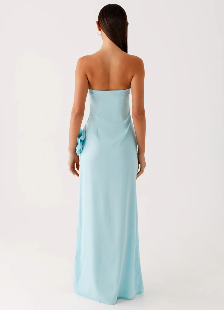 Robe Maxi Sans bretelles Fenway - Menthe