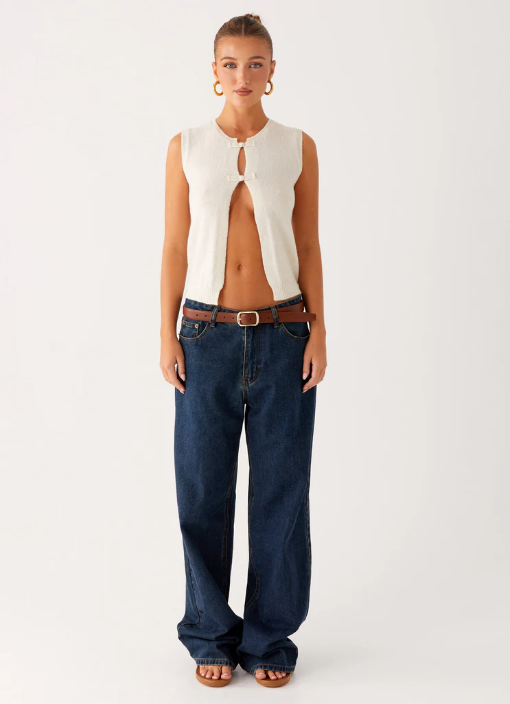 Maali Top en maille - Blanc