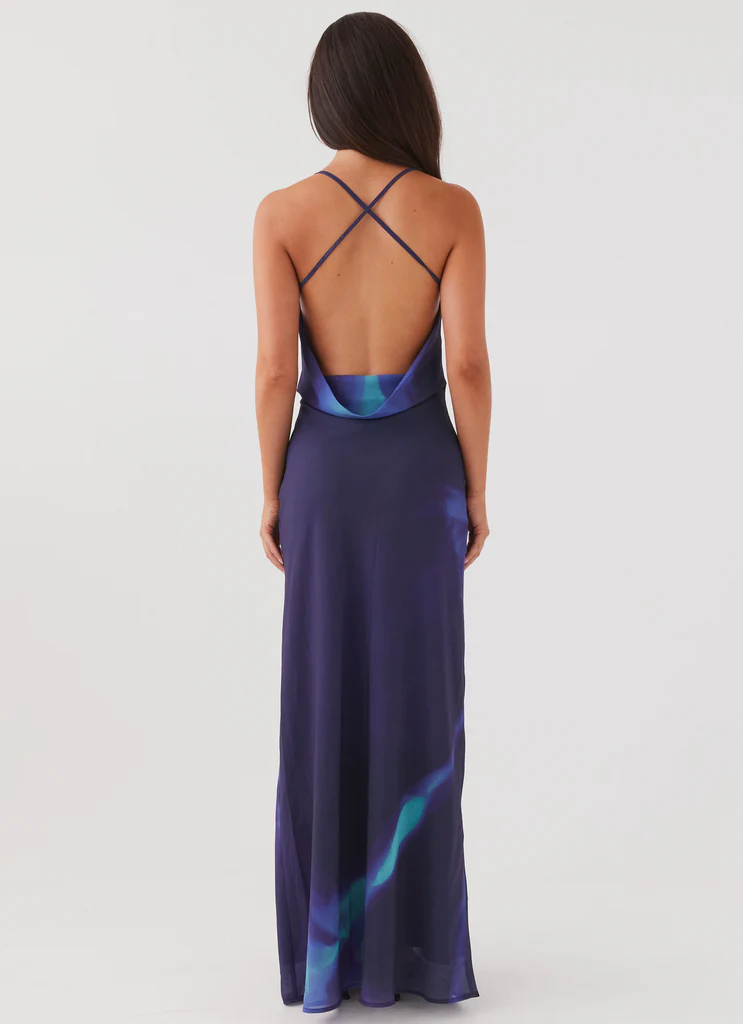 Robe Astra Maxi - Cyber Rose