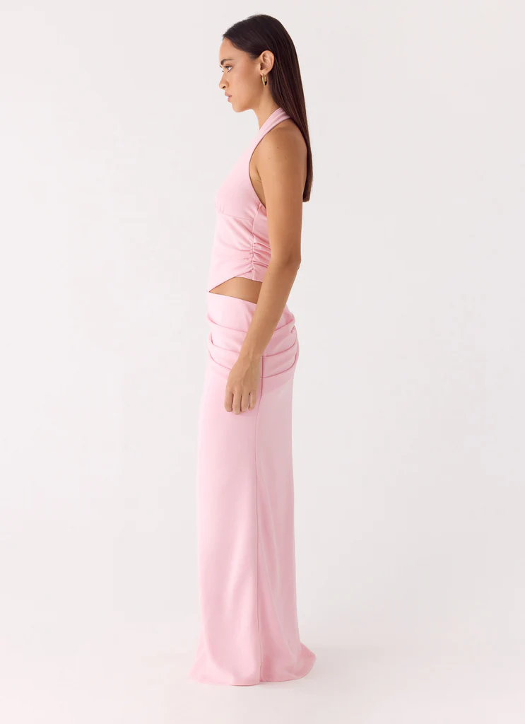 Robe maxi Almost Love - Rose
